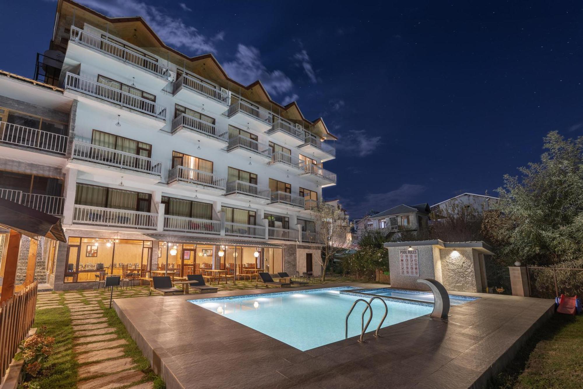 Hotel Echor Himalayan Heights Manali Exterior foto