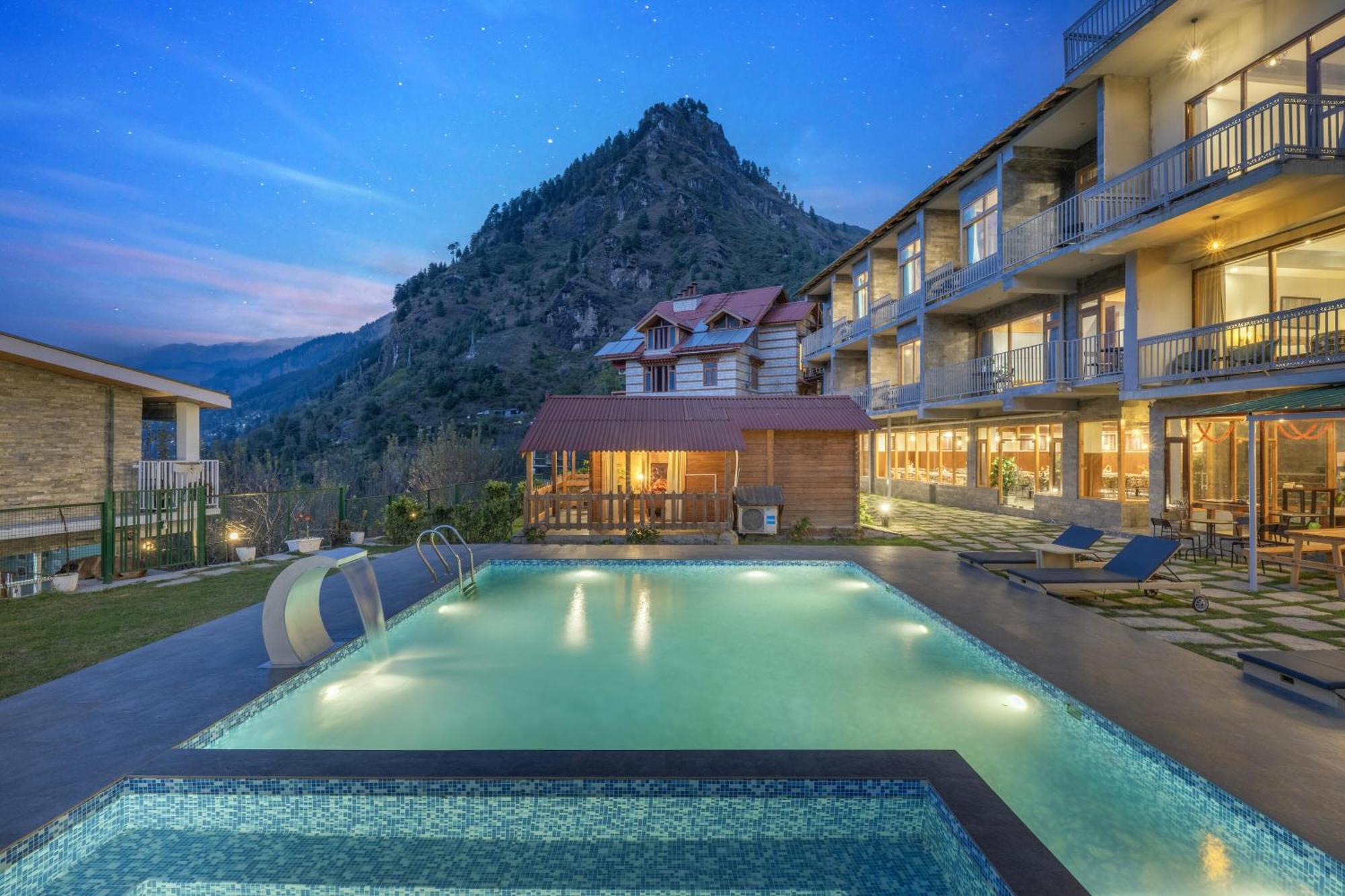 Hotel Echor Himalayan Heights Manali Exterior foto
