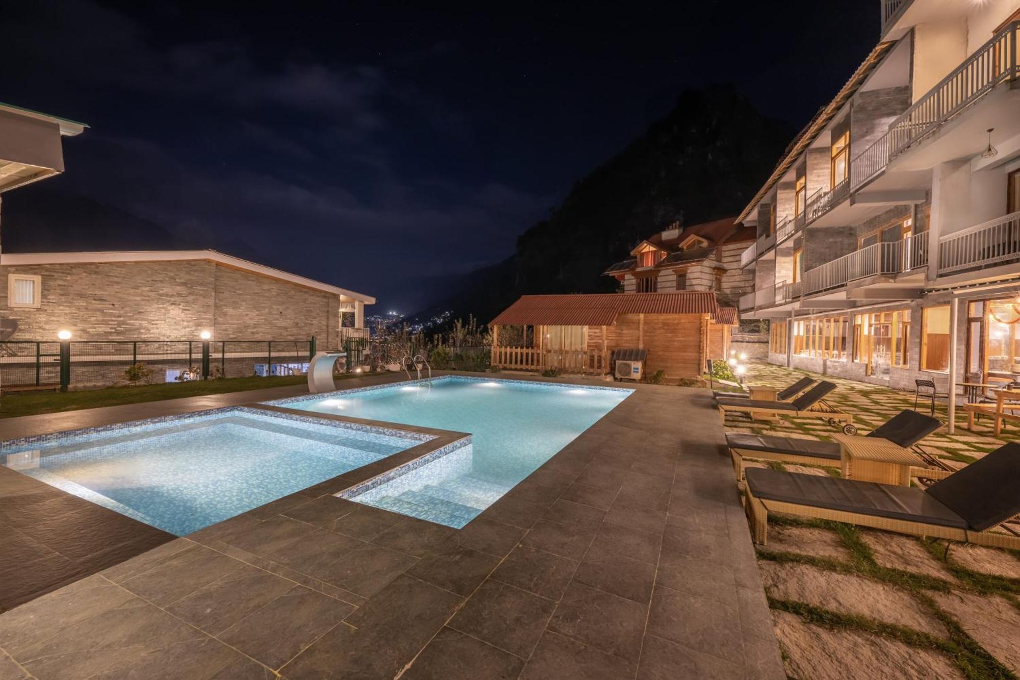 Hotel Echor Himalayan Heights Manali Exterior foto